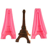 3D Eiffel Tower Fondant Mold for Cake Decorating