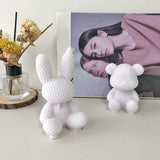 3D Pearl Bear Bunny Epoxy Silicone Mold DIY Crafts Decorations