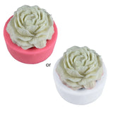 3D Peony Flower Candle UV Crystal Epoxy Resin Mold