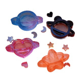 Planet Pattern Silicone Molds Epoxy Resin Casting Mold DIY Craft Keychain