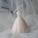 3D Princess Dress Skirt Silicone Chocolate Fondant Mold