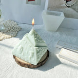 3D Pyramid Candle Soap Mould DIY Gypsum Candle Epoxy Mold