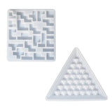 3D Pyramid Puzzle Building Resin Mold Family Kids Puzzle Game Toy