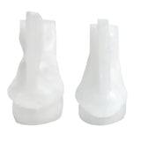 3D Rabbit Santa Claus Silicone Soap Mold for DIY Christmas Cake Decor