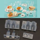 3D Mini Glass Bottle Silicone Mold for Epoxy Resin DIY Jewelry Making