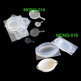3D Mini Glass Bottle Silicone Mold for Epoxy Resin DIY Jewelry Making