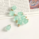 10 PCs Lily Of The Valley Resin Flower Pendants for DIY Jewelry Making