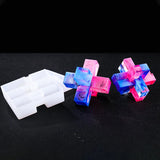 3D Resin Silicone Puzzle Luban Lock Toy Mould