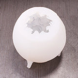 3D Rose Ball Candle Epoxy Resin Mold Soap Silicone Mould DIY Crafts