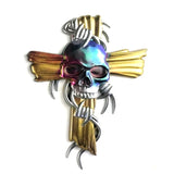 3D Rose Crucifix Silicone Mold for Epoxy Casting - Home Decor