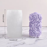 3D Rose Heart Silicone Mold for D&eacute;cor Gypsum Epoxy Resin Aromatherapy Candle