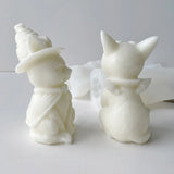 3D Shape Silicone Mold Candle Making Tool DIY Candle Moulds Ornaments