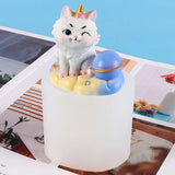 3D Shape Silicone Mold Candle Molds One-horn Fondant Mould