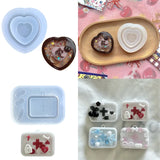 3D Shell Quicksand Silicone Mold DIY Pendant Keychain