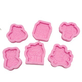 3D Silicone Mold Baking Mold Easy to De-mold Resin Casting Molds