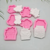 3D Silicone Mold Baking Mold Easy to De-mold Resin Casting Molds