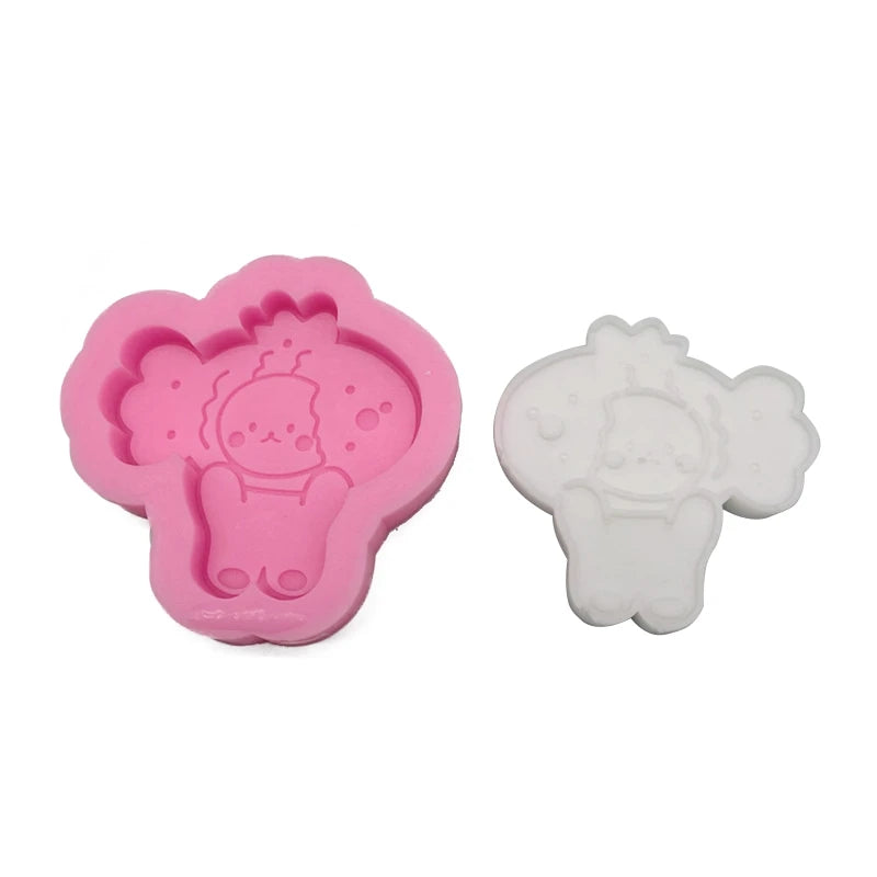 3D Silicone Mold Baking Mold Easy to De-mold Resin Casting Molds