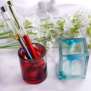 3D Silicone Mold Epoxy Resin Molds DIY Pen Container Organizer