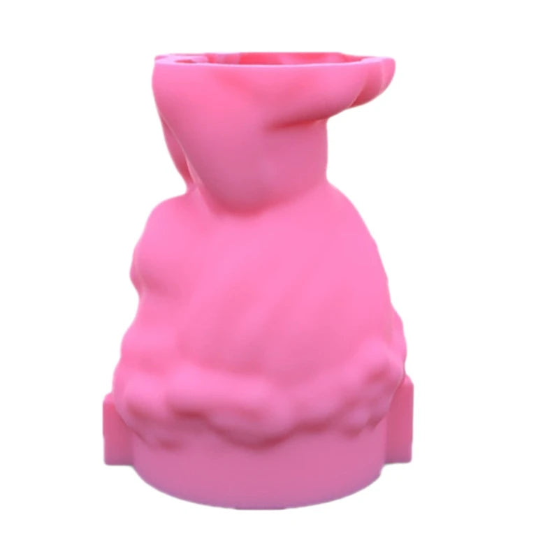 3D Silicone Mold Succulents Planter Flower Pot Candle Tool DIY Crafts