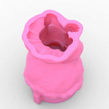 3D Silicone Mold Succulents Planter Flower Pot Candle Tool DIY Crafts