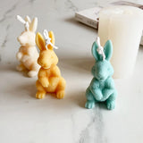 3D Simulation Rabbit Silicone Mold For Cake Decoration