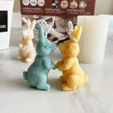 3D Simulation Rabbit Silicone Mold For Cake Decoration