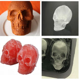 Skull Ice Ball Cube Silicone Molds for Jewelry Making Supplies