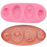 3D Skull Resin Charms Pendant Mold - Jewelry Making