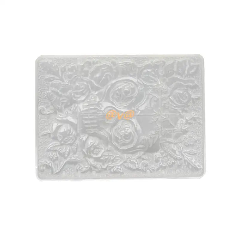 3D Skull Roses Flower Silicone Cake Fondant Mold DIY Baking Tool