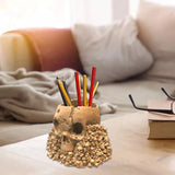 3D Skull Flower Pot Silicone Mold for Vase Making