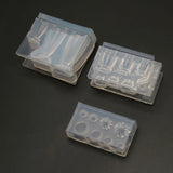3D Small Glass Bottle Resin Mold Drink Bottle Jar Goblet Cup