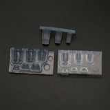 3D Small Glass Bottle Resin Mold Drink Bottle Jar Goblet Cup