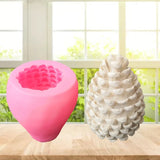 3D Small Pine Cone Shape Silicone Mold for DIY Home Decoration