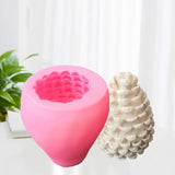 3D Small Pine Cone Shape Silicone Mold for DIY Home Decoration
