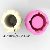 3D Snake Girl Silicone Flower Pot Mold Concrete Succulent Planter Resin Mold