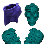 Snake Skull Resin Mold for DIY Crafts