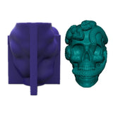 Snake Skull Resin Mold for DIY Crafts