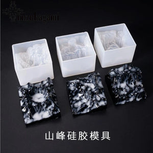 3D Snow Mountain Mold for DIY Jewelry Making