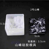 3D Snow Mountain Mold for DIY Jewelry Making
