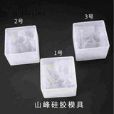 3D Snow Mountain Mold for DIY Jewelry Making