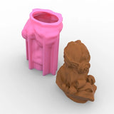 3D Statue Candle Silicone Mold for Desktop Decor