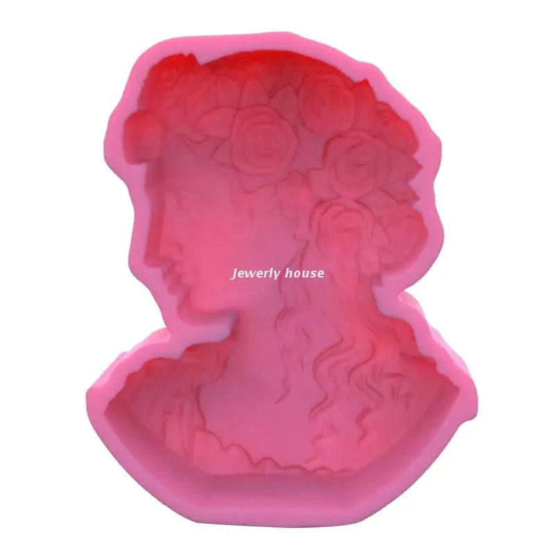 3D Statue Candle Silicone Mold Epoxy Resin DIY Ornaments Making