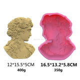 3D Statue Candle Silicone Mold Epoxy Resin DIY Ornaments Making