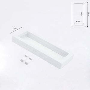 3D Suspended Floating Display Stand Case Jewelry Watch Dials Holder