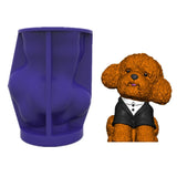 3D Toy Dog Little Pug Dog Epoxy Resin Mold Home Decor Silicone Mould DIY Crafts
