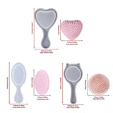 Transparent Silicone Comb Mold for Hair Brush Jewelry Making