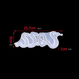 3D Transparent Silicone Resin Snake Ornaments Mold Epoxy Resin Casting Molds DIY