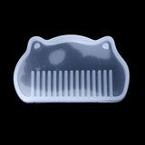 3D Transparent UV Resin Silicone Comb Mold for DIY Jewelry Making Tools