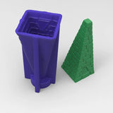 3D Triangular Shape Candle Mold European American Classical Scented Mold