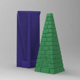 3D Triangular Shape Candle Mold European American Classical Scented Mold
